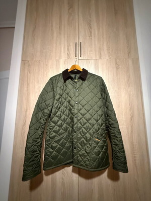 Barbour Quilted Jacket green XL like new