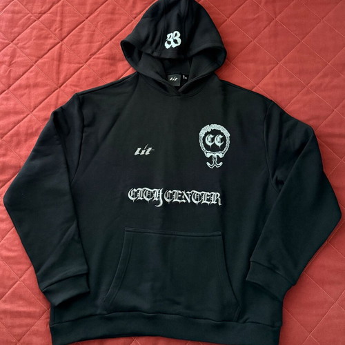Lit City Center - Ricta hoodie new, black, size M/L