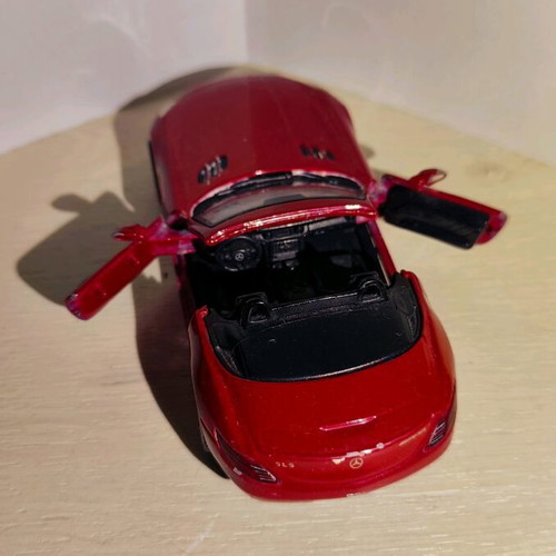 Mercedes Benz SLS AMG Burago 1/32 used, moderate condition