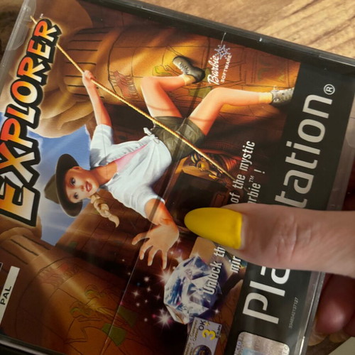 Barbie Explorer PS1 used, case cracked