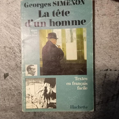 Georges Simenon La tête d'un homme book, French