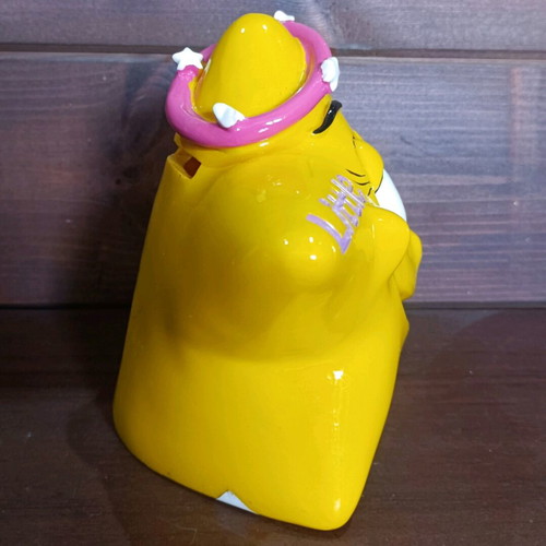 Vintage 90s piggy bank and photo frame set new
