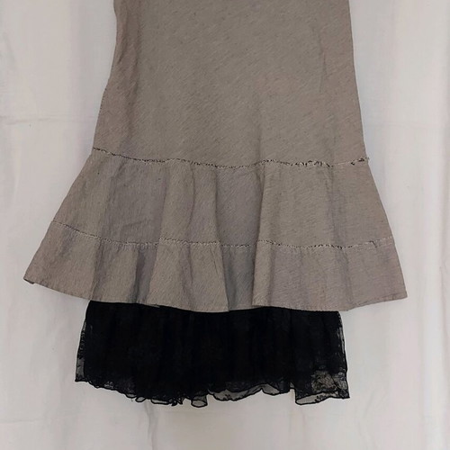 S'nob vintage outlet skirt with lace used