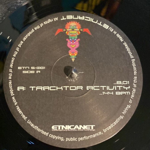 Etnica progressive trance psychedelic trance record used