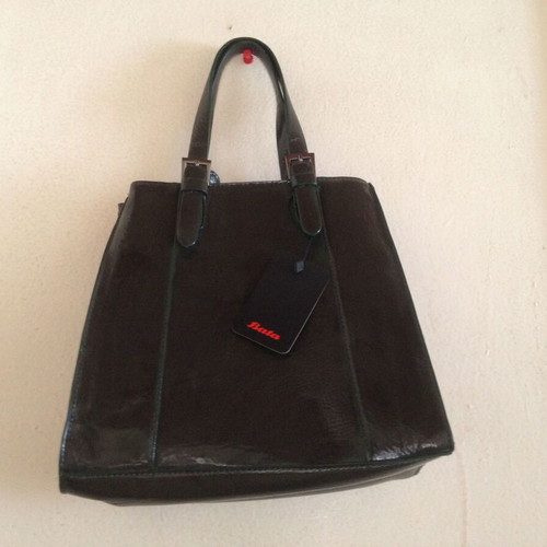 Bata Handbag new, black and green