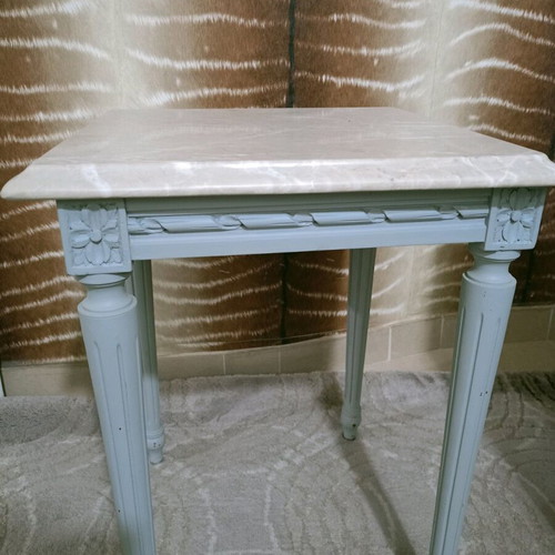 Side tables used with marble tops, set of 2