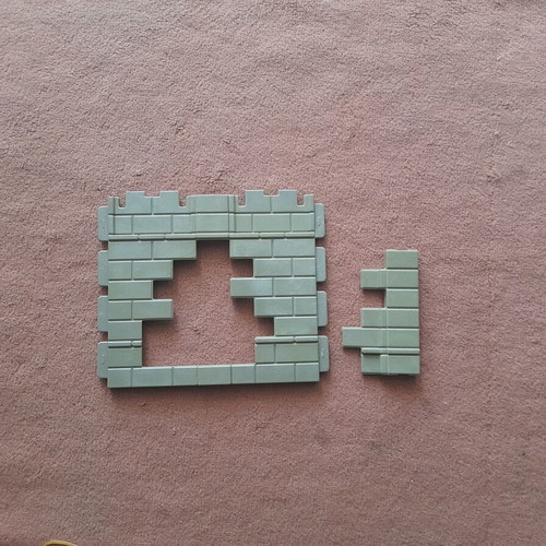 Playmobil broken wall used, castle stick