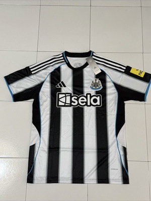 Newcastle United 2025/26 home jersey Adidas replica