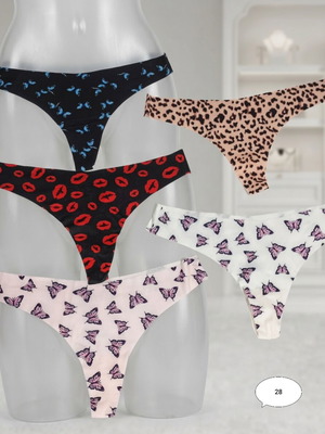 Women's lingerie set 5 pieces size large new
