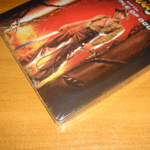 Indiana Jones και ο Ναός του Χαμένου Θησαυρού Blu-Ray steelbook καινούργιο, αγγλική έκδοση