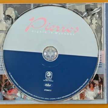 The Legendary Pierros – Nights in Mykonos CD like new, electronic music
