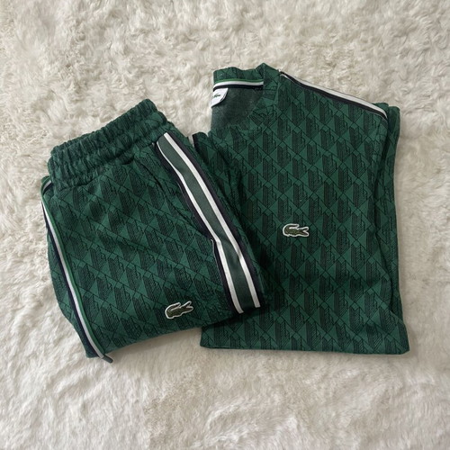 Lacoste men's set green, like new, size S