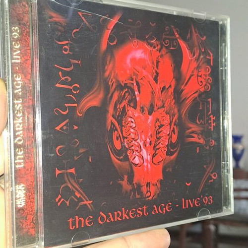 The Darkest Age Live '93 CD used, metal