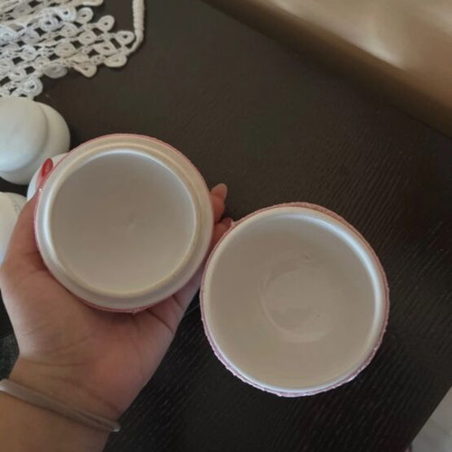 Decorative glass egg new condition