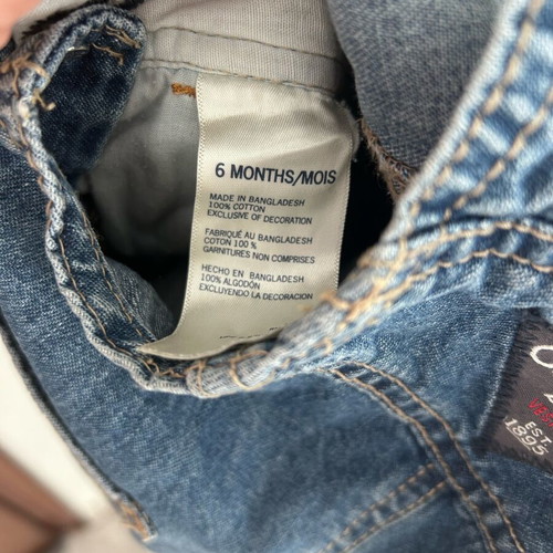 Osh kosh overalls for baby boy 3-6 months like new
