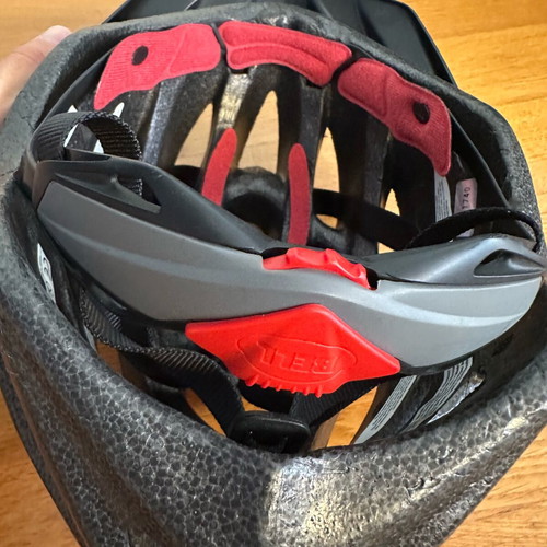 Bell Ukon FS cycling helmet used, red-black 54-61cm