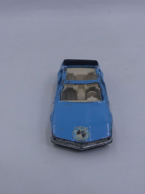 Μπλε αυτοκίνητο Polfi Toys BMW 633 CSi Baur (E24) μεταχειρισμένο vintage