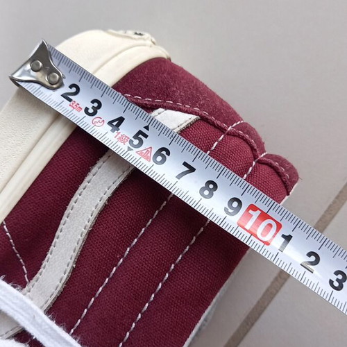 Vans Sk8-Mid Reissue sneakers like new, burgundy unisex