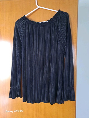 Γυναικείο πουκάμισο μαύρο μέγεθος L σαν καινούργιο