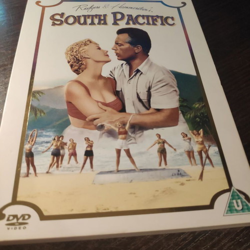 South Pacific DVD used, musical movie with English subtitles, 2-disc edition