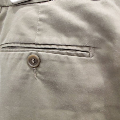 Emporio khaki pants like new, size L XL, green