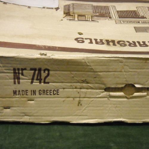 Fortress antique "FORT- MARSHALS" wooden new Greek made Toy-Land No742