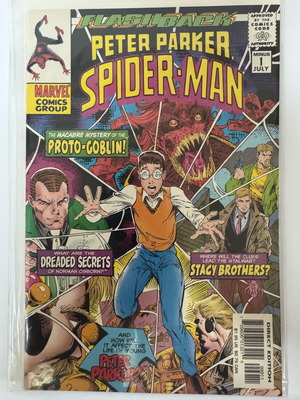 Marvel Comics Peter Parker Spider-Man Flashback Issue 1 like new
