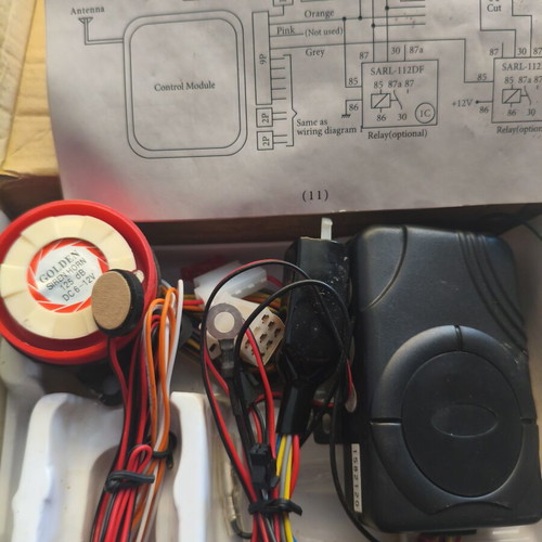 Huatai HT-2005 motorcycle alarm system