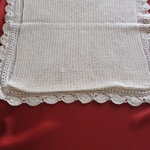 Decorative crochet pillowcases, set of 2, 45x45 cm