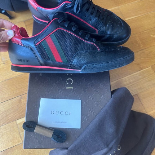Gucci Tennis 83 sneakers size 42 like new with box and extra laces