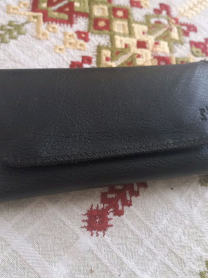 Sif tobacco pouch used, made of leatherette