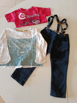 Clothing set for boy 2-3 years Zara BabyBoy & NEK like new, 3 pieces
