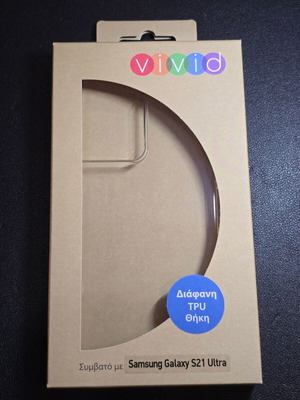 Vivid TPU Transparent Case for Samsung Galaxy S21 Ultra new