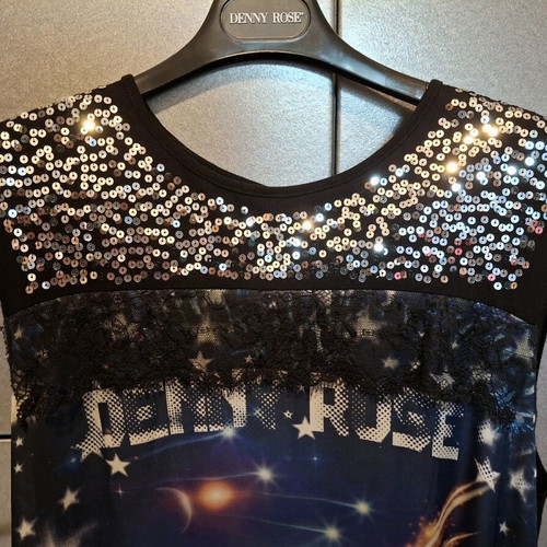 Denny Rose sleeveless blouse like new, multicolor, size M