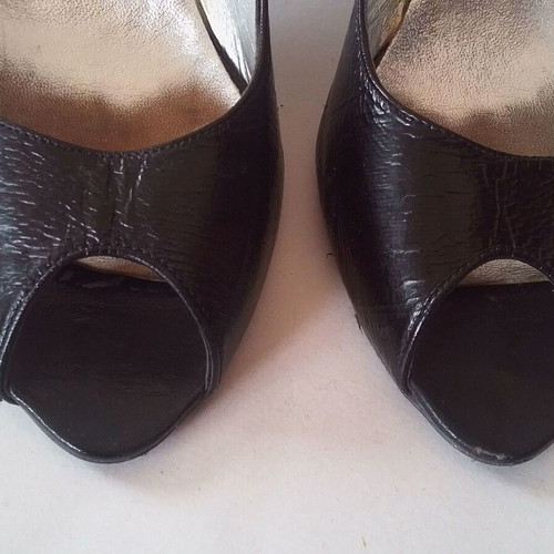 Rossi women's leather pumps used, size 40, black