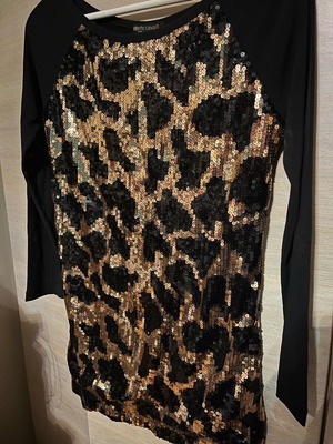 Elastic dress with sequins size M new Roberto Cavalli