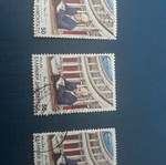 Konstantinos Karamanlis 1991 stamps used, set