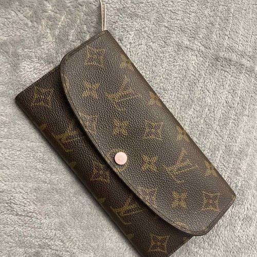 Louis Vuitton Emilie Wallet Monogram Canvas Rose Ballerine like new