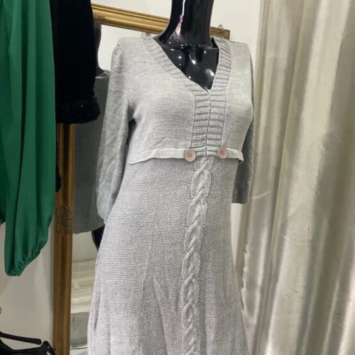 Knitted dress used, size M / 38 / 10