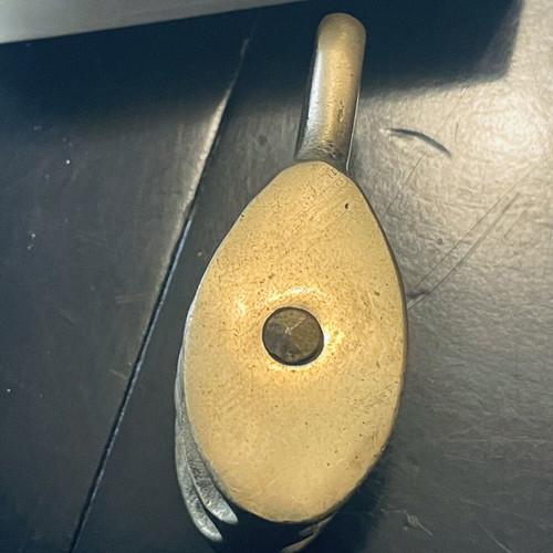 Brass double pulley 800kg new