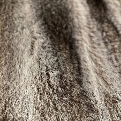 Raccoon fur like new, medium/large, genuine, made in America