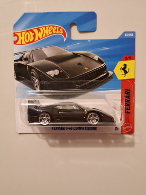 Hot Wheels Ferrari F40 Competizione μαύρο