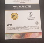Marcel Sabitzer First XI Topps Inception card like new