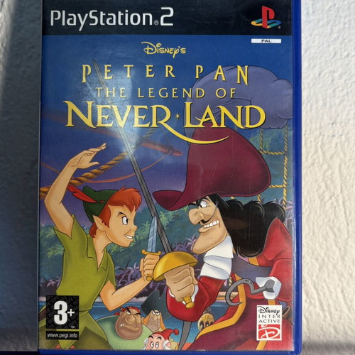 Peter Pan The Legend Of Neverland PlayStation 2 game used