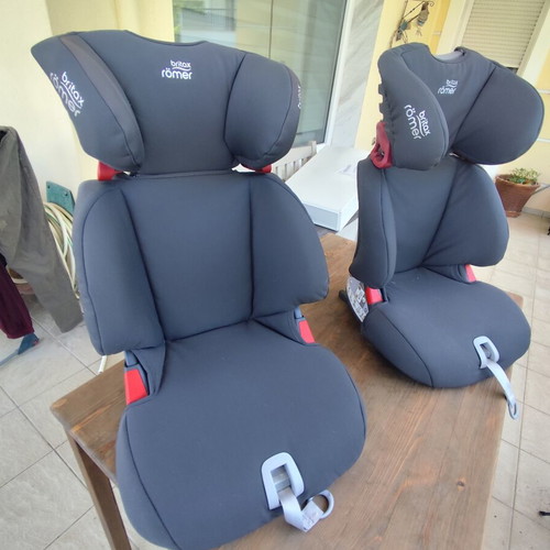 Britax Römer Kidfix car seats used, pack of 2, 15-36kg, ISOFIX