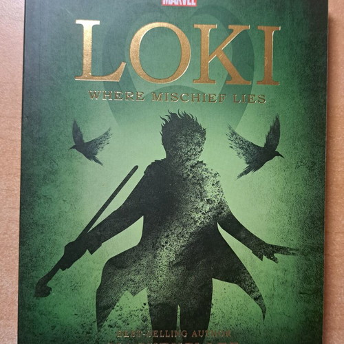 Loki: Where Mischief Lies Marvel novel like new, 2019 edition