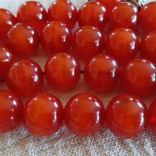 Mastic Bakelite Worry Beads with Silver Elements Like New