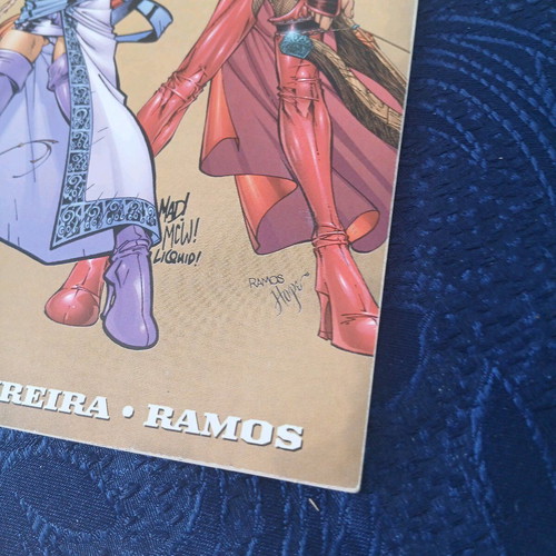 Cliffhanger #0 Exclusive Wizard Sketchbook used with Humberto Ramos signature