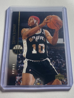 Dennis Rodman 1995 Upper Deck San Antonio Spurs card new