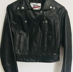 Leather jacket medium size A-Style new